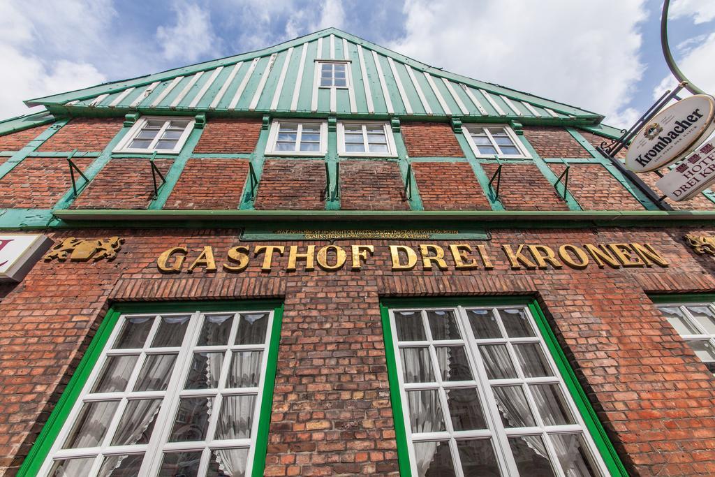 Hotel Drei Kronen Elmshorn Buitenkant foto